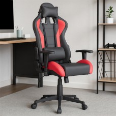 Геймерське крісло Новий Стиль HEXTER ML R1D TILT PL70 01 Чорний/Червоний (NWS-121003)