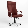 Кресло поворотное ORION STEEL CHROME (ANYFIX) ECO-28 (Бордовый) (NWS-126579)