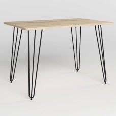 Стол ALLER BLACK (18)-1100х700х750 Бук артизан (NWS-122700)