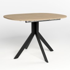 Стіл ARGON LOFT BLACK (18) 1100/1420х900 В'яз благородний (NWS-130368)
