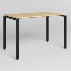 Стол BERN BLACK (18)-1200х680х750 Береза ​​полярная (NWS-130578)
