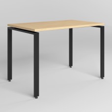 Стол BERN BLACK (25)-1100х680х750 Береза ​​полярная (NWS-130668)