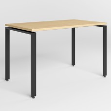Стол BERN BLACK (25)-1200х680х750 Береза ​​полярная (NWS-130618)