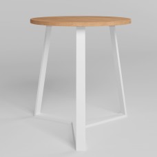 Стол CALIPSO WHITE (25) D680 Бук (NWS-130768)