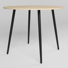 Стіл MODERN LITE BLACK (18) D1000х750 4LБереза полярна (NWS-131388)