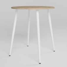 Стол MODERN LITE WHITE (18) D700х750 4L Бук артизан (NWS-131288)