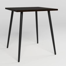 Стіл MODERN LITE BLACK (18) 700х700х750 Венге магія (NWS-131188)