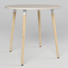 Стіл MODERN WOOD BEIGE (19) D800 4L WHITE/Бук ЛАК 1.018 (NWS-131418)