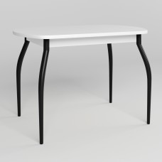 Стіл TALIO BLACK (25) 1100х700 Білий (NWS-131848)
