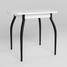 Стіл TALIO BLACK (25) 900х600 Білий (NWS-131768)