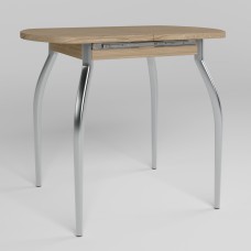 Стіл TALIO EXT CHROME (25) 900/1220х600 В'яз благородний (NWS-131738)