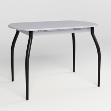 Стіл TALIO EXT LITE BLACK (18) 1100/1420х700 Сірий (NWS-131838)