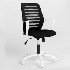 Кресло поворотное WEBSTAR WHITE GTP TILT PW62 OH-5 C-11 (Черный) (NWS-125001)
