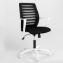 Кресло поворотное WEBSTAR WHITE GTP TILT PW62 OH-5 C-11 (Черный) (NWS-125001)