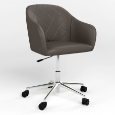 Крісло поворотне WESTER GTP (J) CHR64 ECO-70 (Сірий) (NWS-122941)