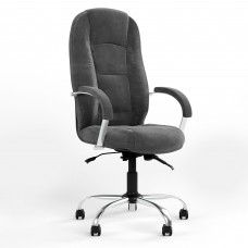 Кресло поворотное MODUS STEEL CHROME (COMFORT+ANYFIX) SORO-95 (Темно-серый) (NWS-126535)
