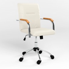 Стул поворотный SAMBA GTP (S) P ECO-50 (Белый) (NWS-124706)