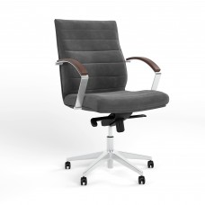 Кресло поворотное IRIS STEEL LB MPD AL70 SORO-95 (Темно-серый) (NWS-126307)