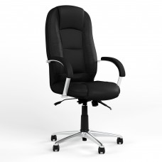 Кресло поворотное MODUS STEEL CHROME (ANYFIX) ECO-30 (Черный) (NWS-126477)