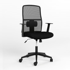 Стул поворотный TELA GTR SL PL70 OH-5 C-11 (Черный) (NWS-127097)