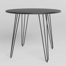 Стіл ALLER BLACK (18)-D900х750 Чорний (NWS-130299)
