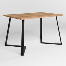 Стол FRIDAY BLACK (25) 1200х800 Дуб золотой (NWS-130929)