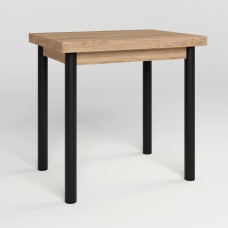 Стол KAJA EXT BLACK (25) 600/1200х800 Дуб золотой (NWS-130979)