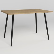 Стол MODERN LITE BLACK (18) 1200х800х750 Дуб Каменный (NWS-131229)