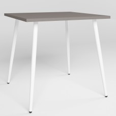 Стіл MODERN LITE WHITE (18) 800х800х750 Сірий шифер (NWS-131199)