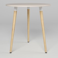 Стіл MODERN WOOD BEIGE (19) D700 WHITE/Бук ЛАК 1.018 BEIGE (19) D700 Бук ЛАК 1.018 (NWS-131399)