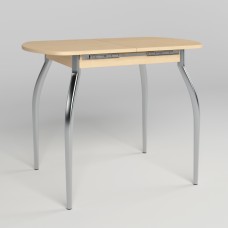 Стіл TALIO EXT LITE CHROME (18) 1000/1320х600 БЕРЕЗА ПОЛЯНРА (NWS-131799)
