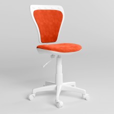 Стул поворотный MINISTYLE GTS WHITE P AB-17 (Оранжевый) (NWS-124314)