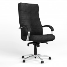 Кресло поворотное ORION STEEL CHROME Micro-A (Черный) (NWS-126615)