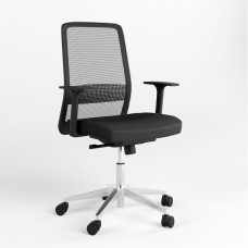 Стул поворотный FRAME R BLACK ST AL70 OP-24 CSE-14 (Черный) (NWS-125997)