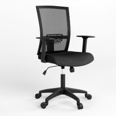 Крісло поворотне STILO SL PL64 OH-5 ZT-25 (Чорний) (NWS-126877)