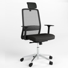 Стул поворотный FRAME R HR BLACK ST AL70 OP-24 CSE-14 (Черный) (NWS-125998)