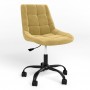 Стул поворотный NICOLE GTS (J) MB61 SQR SORO-40 (Желто-горчичный) (NWS-122049)