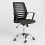 Крісло поворотне WEBSTAR BLACK GTP TILT CHR61 OH-1/C-26 (Сірий/Чорний) (NWS-125009)