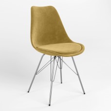 Стул на раме ASTI ALU SOFT 4A (BOX-1) SORO-40 (Желто-горчичный) (NWS-127230)