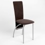 Стілець барний AMELY ALU (BOX-2) SORO-28 (Світло-коричневий) (NWS-121011)