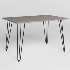 Стіл ALLER BLACK (18)-1200х800х750 Сірий шифер/Чорний (NWS-122722)
