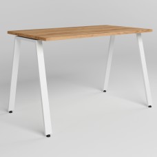 Стіл BADEN WHITE (25) 1200х680 Дуб золотий (NWS-130450)