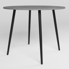Стіл MODERN LITE BLACK (18) D1000х750 4L Бетонний Камінь (NWS-131370)