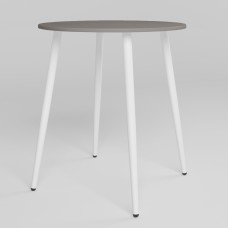 Стол MODERN LITE WHITE (18) D700х750 4L Серый шифер (NWS-131280)