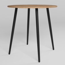 Стол MODERN LITE BLACK (18) D800х750 4L Дуб золотой (NWS-131330)