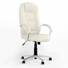 Кресло поворотное MODUS STEEL CHROME (TILT) ECO-50 (Белый) (NWS-126482)
