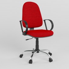 Стул поворотный GALANT GTP CHROME C-2 (Красный) (NWS-123814)