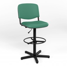 Стілець поворотний ISO GTS RING BASE STOPKI PM64 V-20 (Бірюзовий) (NWS-132084)