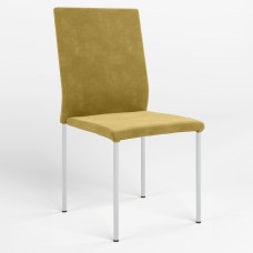 Стул на раме NIK CHROME (BOX-4) SORO-40 (Желто-горчичный) (NWS-121758)