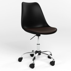 Стілець поворотний ASTI GTS (J) CHR61 (BOX-1) K02 ECO-31 (Темно-коричневий) (NWS-131957)